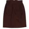 Karl Lagerfeld - Brown Wool Skirt Sz 2