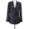 Karl Lagerfeld - Metallic Blazer Sz 8