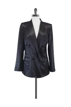Karl Lagerfeld - Metallic Blazer Sz 8
