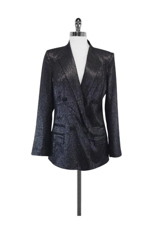 Karl Lagerfeld - Metallic Blazer Sz 8