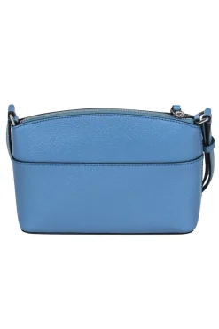 Kate Spade - Baby Blue Textured Leather Crossbody