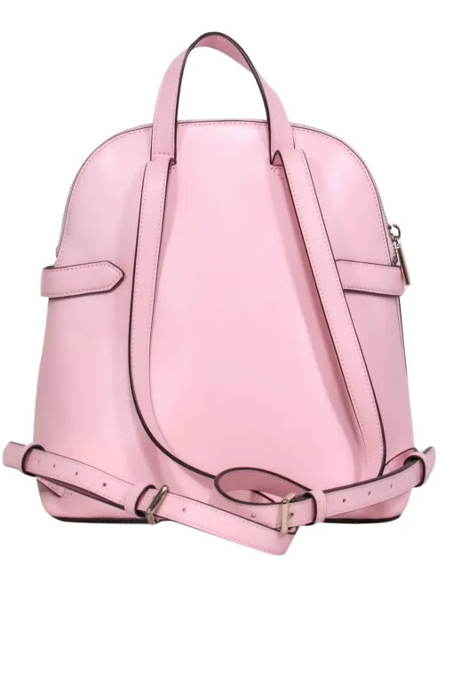 Kate Spade - Baby Pink Textured Backpack w/ Outside Pocket & Top Handle