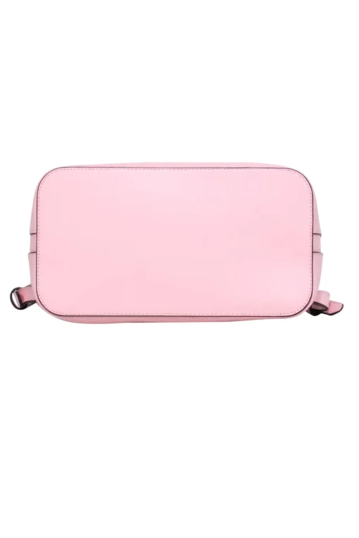 Kate Spade - Baby Pink Textured Backpack w/ Outside Pocket & Top Handle