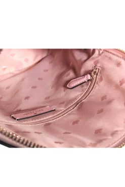 Kate Spade - Baby Pink Textured Backpack w/ Outside Pocket & Top Handle