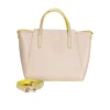 Kate Spade - Beige Scallop Trim Satchel Bag