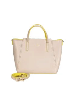 Kate Spade - Beige Scallop Trim Satchel Bag