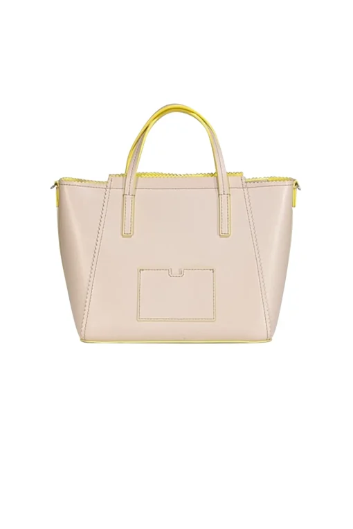 Kate Spade - Beige Scallop Trim Satchel Bag