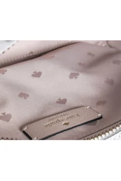Kate Spade - Beige, White & Black Saffiano 