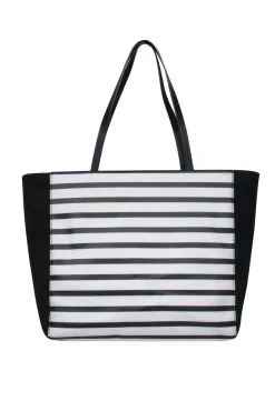 Kate Spade - Black & White Striped 