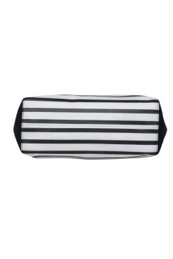 Kate Spade - Black & White Striped 