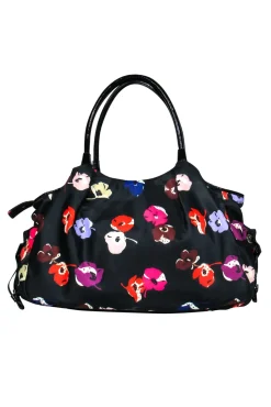 Kate Spade - Black Floral Nylon 