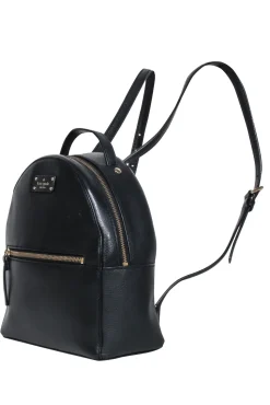 Kate Spade - Black Leather Backpack