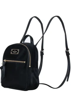 Kate Spade - Black Nylon Mini Backpack