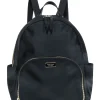 Kate Spade - Black Nylon Zip Around Backpack