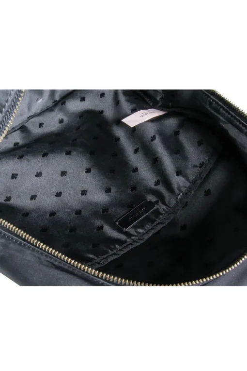 Kate Spade - Black Nylon Zip Around Backpack
