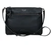 Kate Spade - Black Pebbled Leather Crossbody Bag