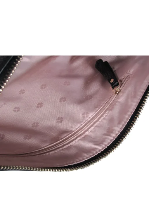 Kate Spade - Black Pebbled Leather Crossbody Bag
