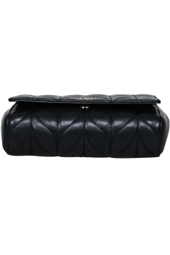 Kate Spade - Black Quilted Leather Crossbody Bag