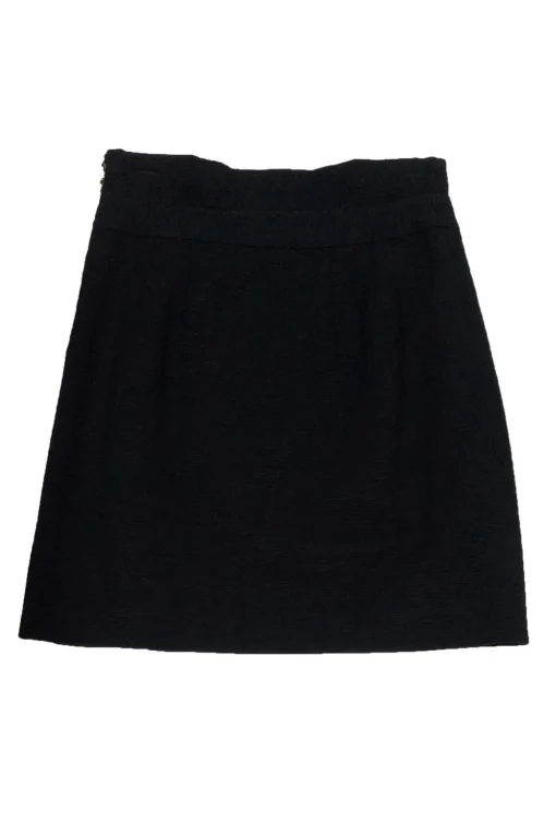 Kate Spade - Black Textured Pencil Skirt Sz 4