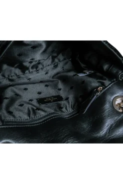 Kate Spade - Black Velvet Quilted Crossbody Bag