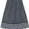 Kate Spade - Black w/ White Polka Dots Pleated Skirt Sz 2