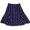 Kate Spade - Blue Circle Print Skirt Sz 2