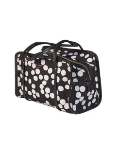 Kate Spade - Brown & White Polka Dot Print Shoulder Bag
