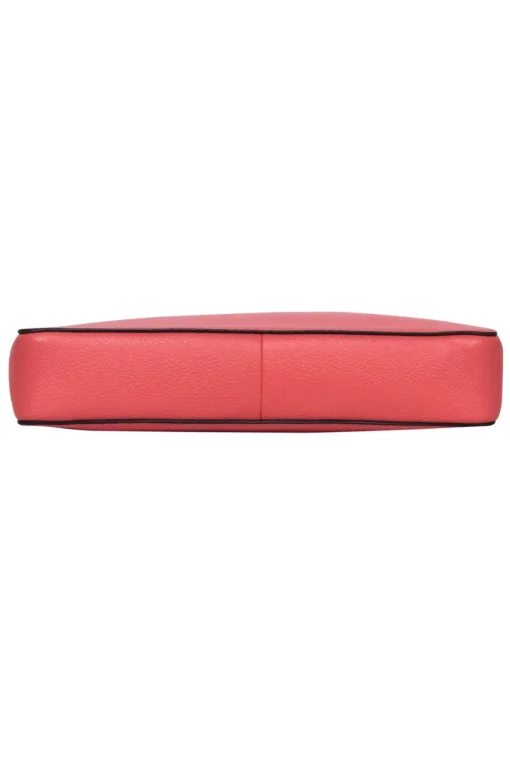 Kate Spade - Coral Pink Pebbled Leather Crossbody Bag