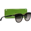 Kate Spade - Dark Brown Round Sunglasses
