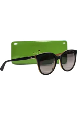 Kate Spade - Dark Brown Round Sunglasses