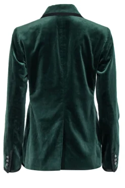 Kate Spade - Emerald Green Velvet Blazer Sz 2