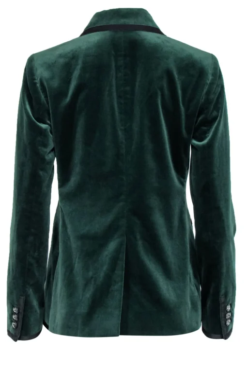 Kate Spade - Emerald Green Velvet Blazer Sz 2