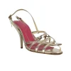 Kate Spade - Gold Strappy Heels Sz 8