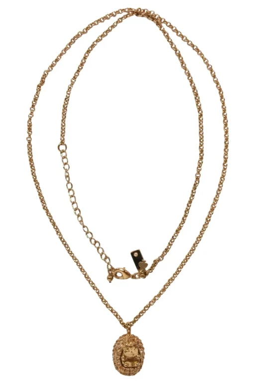 Kate Spade - Gold-Toned Gem Hedgehog Pendant Necklace