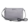 Kate Spade - Grey Nylon Triple Gusset Crossbody Purse
