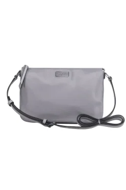 Kate Spade - Grey Nylon Triple Gusset Crossbody Purse