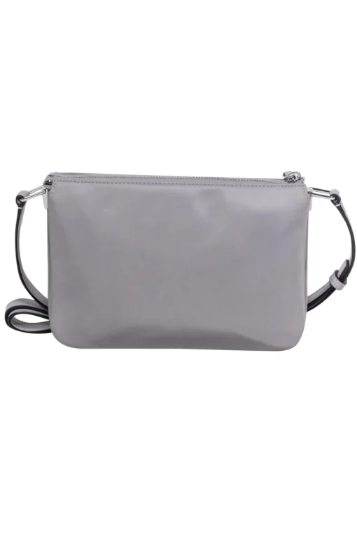 Kate Spade - Grey Nylon Triple Gusset Crossbody Purse
