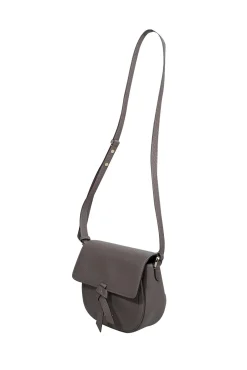 Kate Spade - Grey Pebbled Leather Crossbody Bag