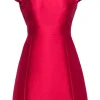 Kate Spade - Hot Pink Cap Sleeve Open Back Mini Cocktail Dress Sz 2