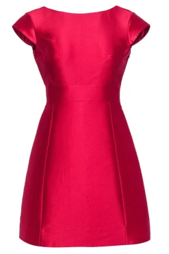 Kate Spade - Hot Pink Cap Sleeve Open Back Mini Cocktail Dress Sz 2