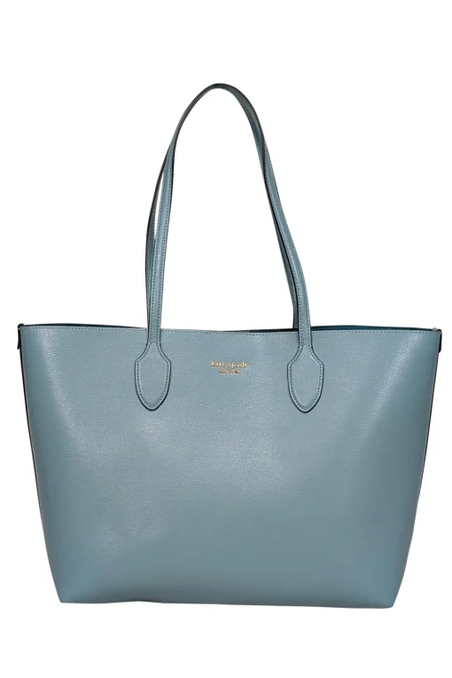 Kate Spade - Light Aqua Blue Tote Bag w/ Detachable Wristlet