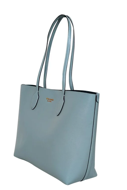 Kate Spade - Light Aqua Blue Tote Bag w/ Detachable Wristlet