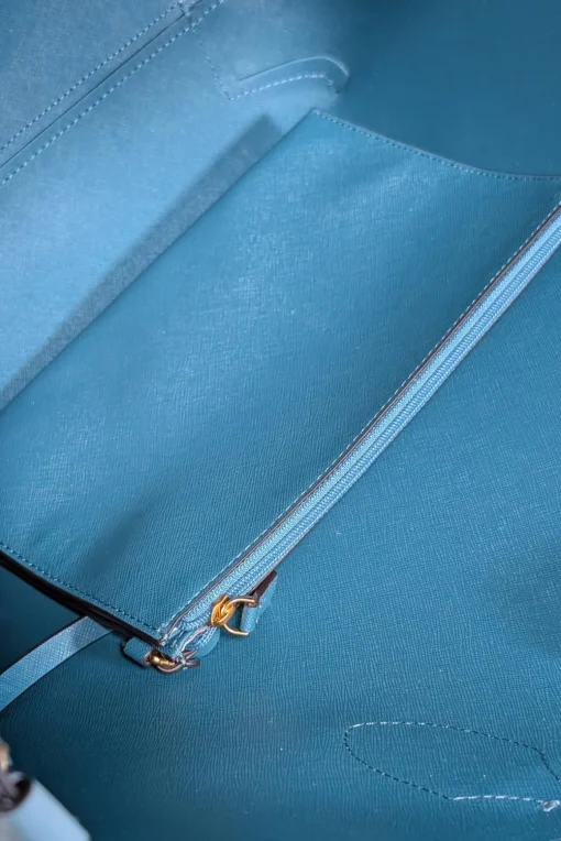 Kate Spade - Light Aqua Blue Tote Bag w/ Detachable Wristlet