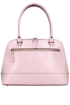 Kate Spade - Light Pink Leather Bowler Bag