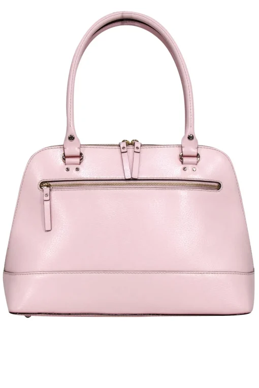 Kate Spade - Light Pink Leather Bowler Bag