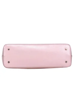 Kate Spade - Light Pink Leather Bowler Bag