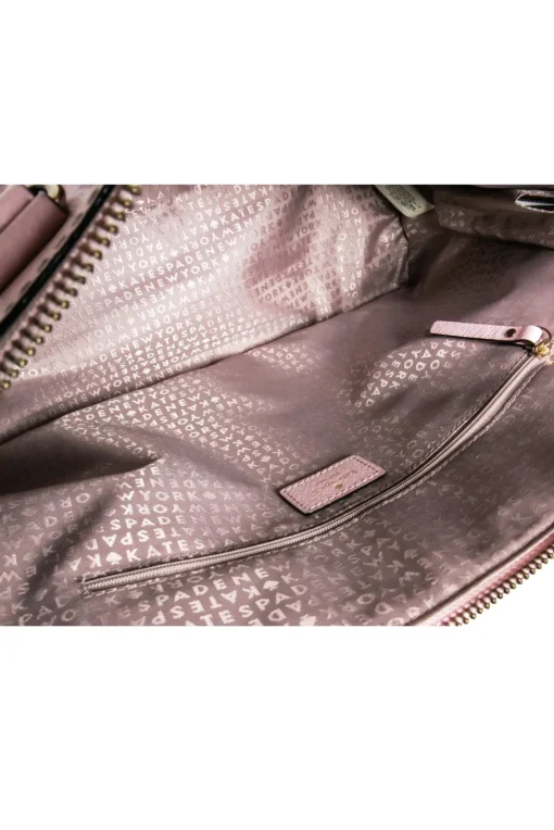 Kate Spade - Light Pink Leather Bowler Bag