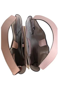 Kate Spade - Light Pink Pebbled Leather Satchel Bag