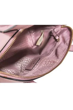 Kate Spade - Light Pink Pebbled Leather Convertible Satchel w/ Bow
