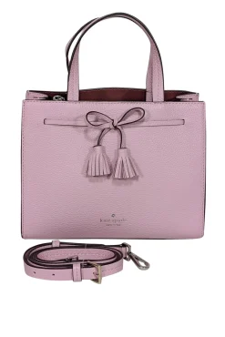 Kate Spade - Lilac Pink Pebbled Leather Satchel Bag